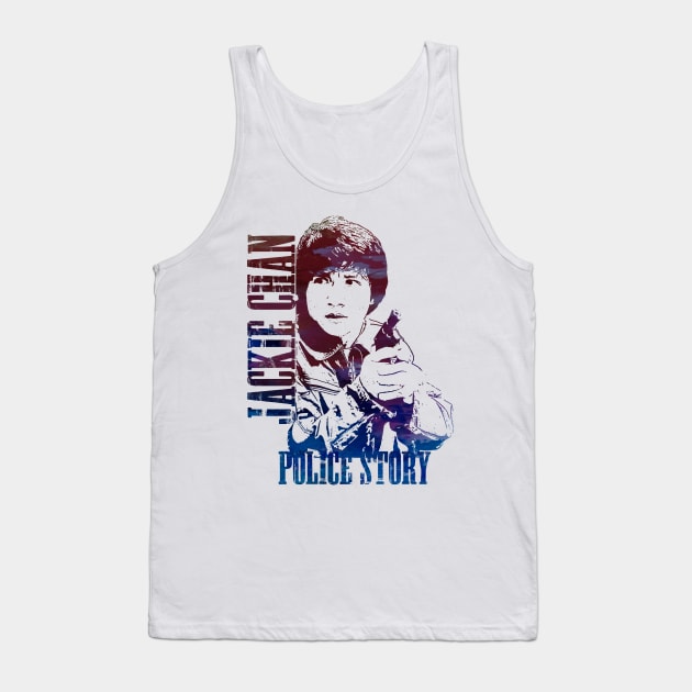 Police Story Tank Top by Blind Ninja